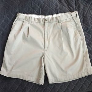 Mens Haggar Generations Kaki Shorts Size 42